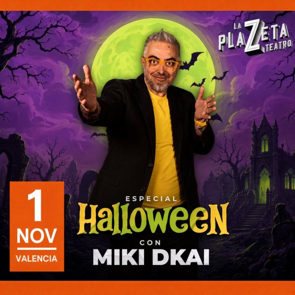 Halloween con Miki Dkai en La PlaZeta