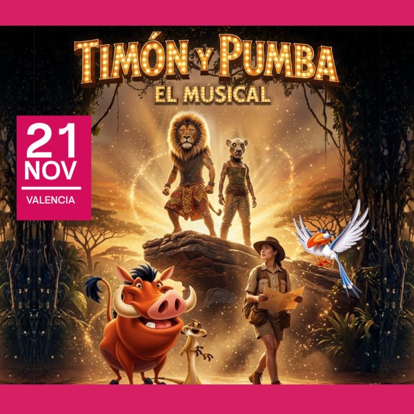 Timón y Pumba, el tributo musical en La PlaZeta