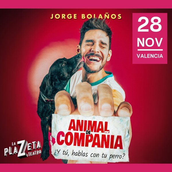 Jorge Bolaños: Animal de Compañía a La PlaZeta