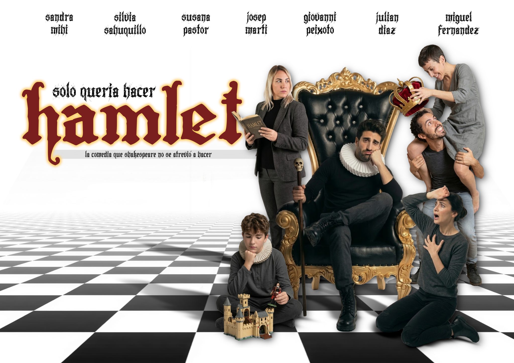 Solo quería hacer Hamlet en Teatro Carolina