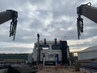 MAN TG1 19.293/ 1997/ EURO 2/ container chain carrier (39)