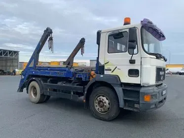 MAN TG1 19.293/ 1997/ EURO 2/ container chain carrier (8)