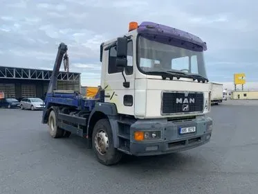 MAN TG1 19.293/ 1997/ EURO 2/ container chain carrier (9)