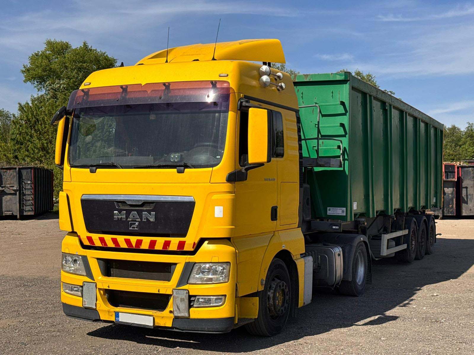 MAN TGX 18.440 + METACO SD 388 / 2010 / 775 800 km