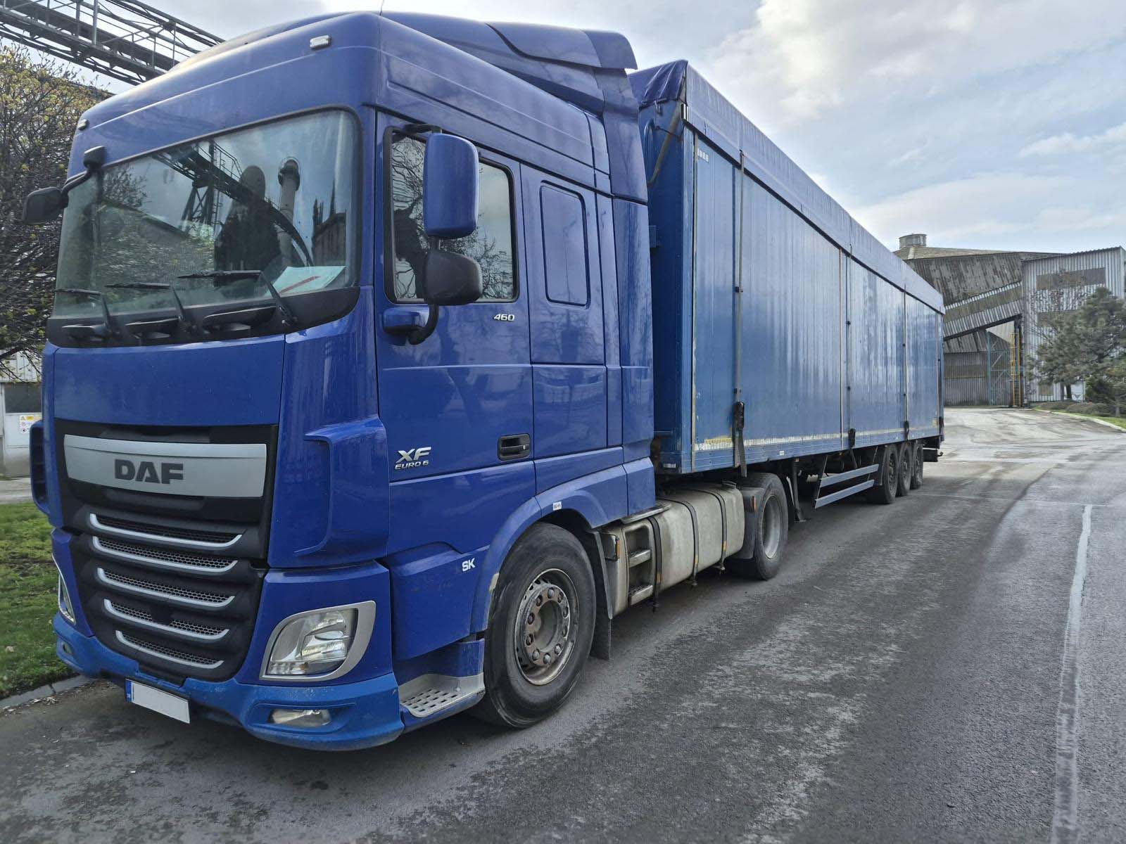 DAF XF 460 FT + REISCH / 2016 / 1 065 000 km