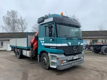 Mercedes Benz Actros 2540L 6x2/ 1999/ Loader Crane/ Atlas 190.2E-A4  (3)