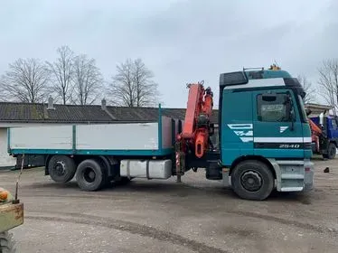 Mercedes Benz Actros 2540L 6x2/ 1999/ Loader Crane/ Atlas 190.2E-A4  (4)