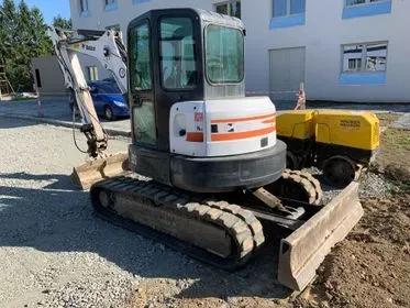 Bobcat E 50/ 2013/ 8352 Motohours/ mini excavator  (3)