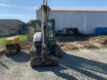 Bobcat E 50/ 2013/ 8352 Motohours/ mini excavator  (7)