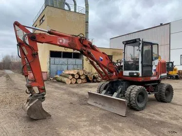 O&K MH 2.8 D/ 1995/ 9.8 T/ 4159 hours/ wheel excavator (1)