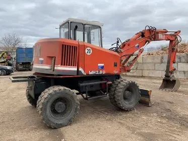 O&K MH 2.8 D/ 1995/ 9.8 T/ 4159 hours/ wheel excavator (4)