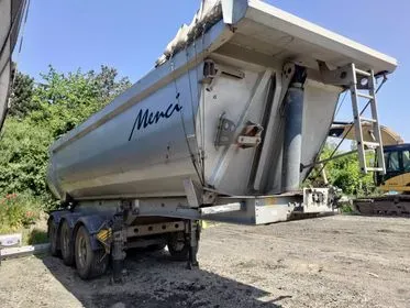 Menci SA 74 3R/ 2009/ 2x  semi trailers tippers  (4)