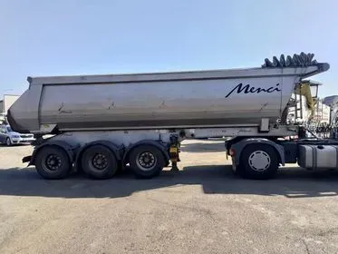 Menci SA 74 3R/ 2009/ 2x  semi trailers tippers  (7)