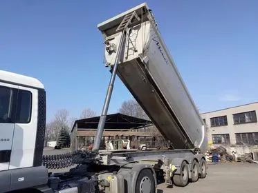 Menci SA 74 3R/ 2009/ 2x  semi trailers tippers  (9)