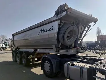 Menci SA 74 3R/ 2009/ 2x  semi trailers tippers  (12)