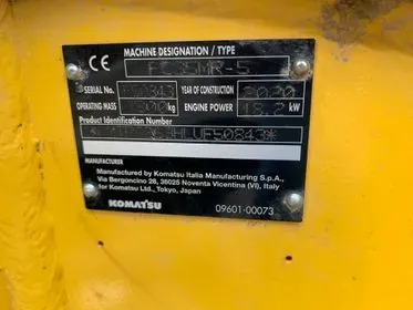 Komatsu PC 35MR- 5/ 2020/ 897mth/ crawler mini excavator (47)