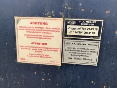 Meiller MZDA 18-2 / 2005/ tipper semitrailer  (16)