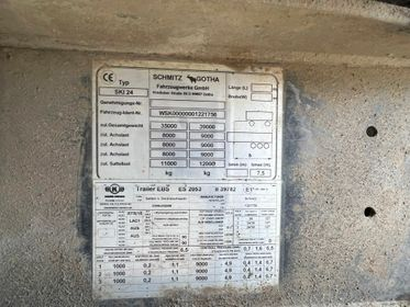 Schmitz / Typ Ski 24 / Tipper semi-trailer / 2007  (19)