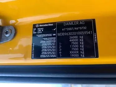 Mercedes Benz Actros 2542L/ 2016/ 6x2 (14)