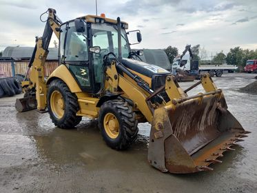 Cat 428 8/ Backhoe loader/ 2008 (2)