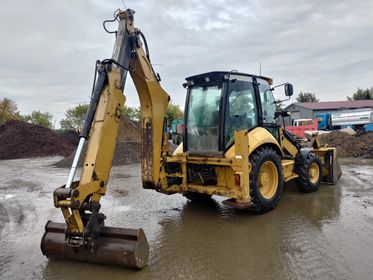 Cat 428 8/ Backhoe loader/ 2008 (3)