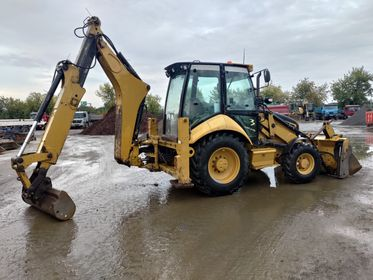 Cat 428 8/ Backhoe loader/ 2008 (4)