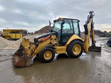 Cat 428 8/ Backhoe loader/ 2008 (7)
