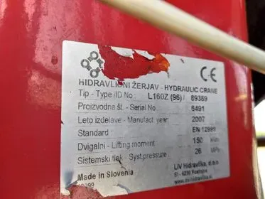 Mercedes Benz Actros 4144 8x4/ 2007/ 438000km/ EURO 4/ container carier/crane (17)