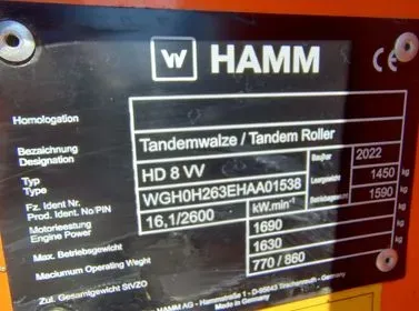 HAMM HD8 VV/ 2022/ 218 h. (12)