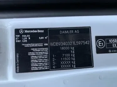 Mercedes Benz Actros 1844 LS/ 2011/ EURO 5  (39)