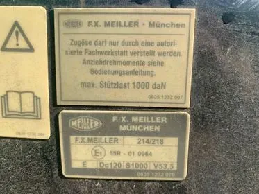 Meiller MZDA 1822J / 2017/ Tandem tipping trailer (25)