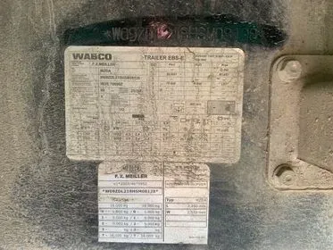 Meiller MZDA 1822J / 2017/ Tandem tipping trailer (31)