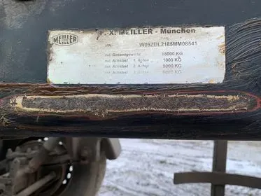 Meiller MZDA 18- 2/ 2005  (62)