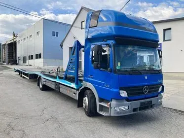 Mercedes Benz ATEGO 1228 L / 1385000 km/ Svan / Car transporter /  (2)