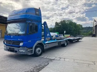 Mercedes Benz ATEGO 1228 L / 1385000 km/ Svan / Car transporter /  (1)