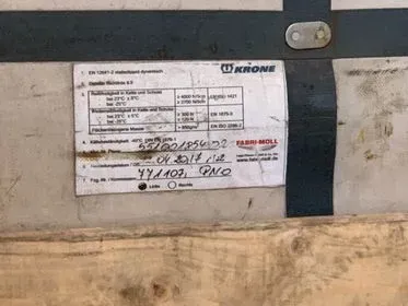 Krone Mega Huckepack P400/ SD/ 102608 km / 2017 (13)