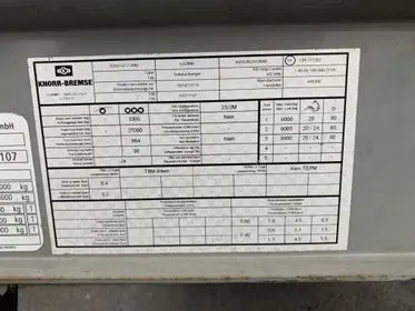 Krone Mega Huckepack P400/ SD/ 102608 km / 2017 (29)