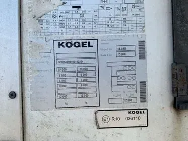 Kögel  S 24-3/ 2012/ Refrigerated semi-trailer (34)
