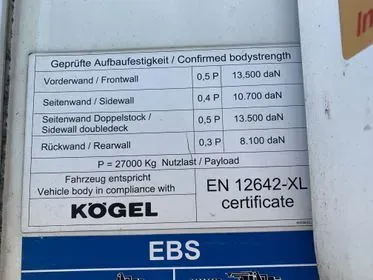 Kögel  S 24-3/ 2012/ Refrigerated semi-trailer (36)