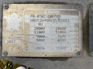 LOHR Eurolohr 151/ 2012/ car transporter  (36)