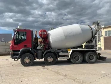 Iveco Trakker 340/ 2009/ Concrete mixer / Intermix IMI 9/ New Drum  (2)