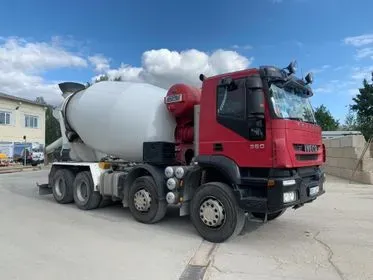 Iveco Trakker 340/ 2009/ Concrete mixer / Intermix IMI 9/ New Drum  (8)