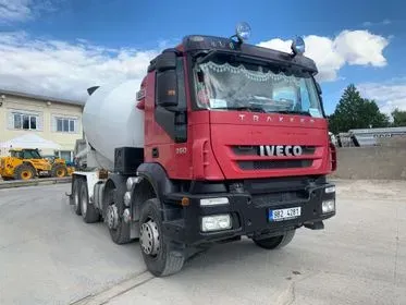 Iveco Trakker 340/ 2009/ Concrete mixer / Intermix IMI 9/ New Drum  (9)