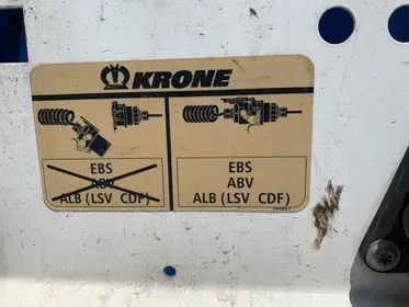 Krone SD 2012/ curtain side semi trailer  (13)