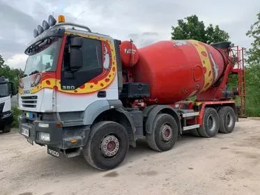 Iveco Trakker 380 8x4/  Concrete Mixer Stetter/ 2006/ 415565 km (1)