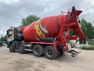 Iveco Trakker 380 8x4/  Concrete Mixer Stetter/ 2006/ 415565 km (3)