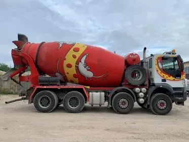 Iveco Trakker 380 8x4/  Concrete Mixer Stetter/ 2006/ 415565 km (6)