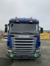 SCANIA R420 + přívěs na přepravu dřeva / 2008 / 720 000 km (2)