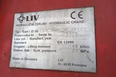 Man TGA  33.430 6x4 / 2006/ container carrier / crane (31)