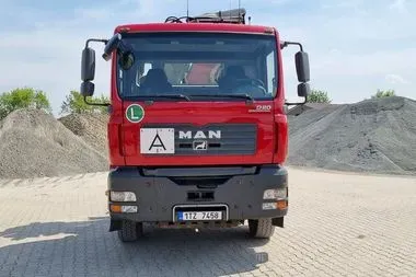 Man TGA  33.430 6x4 / 2006/ container carrier / crane (12)